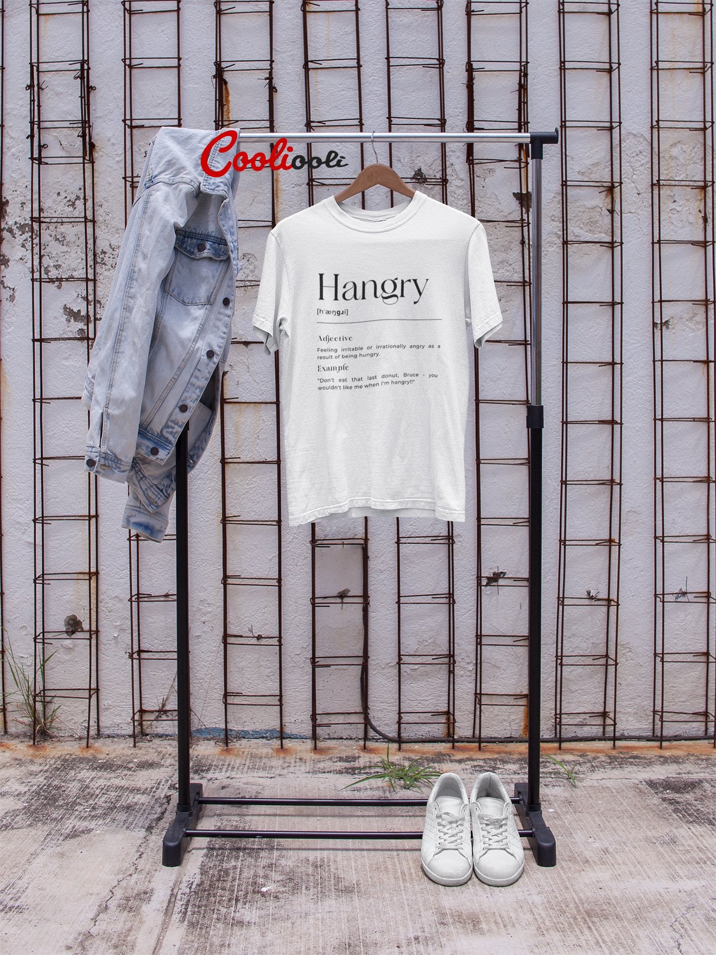 "Hangry" Dictionary Entry Humorous Tee - Cooliooli T-Shirt