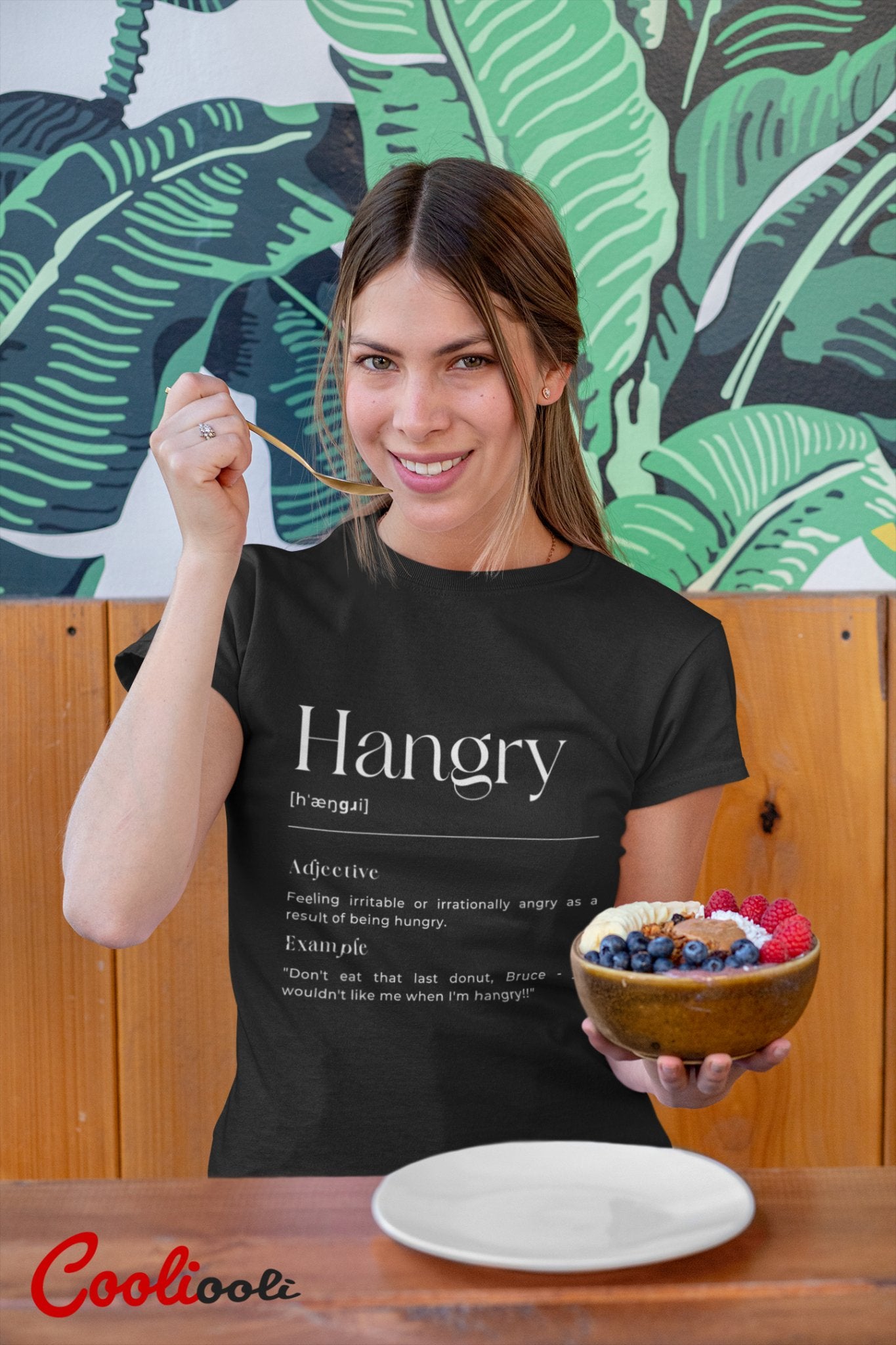 "Hangry" Dictionary Entry Humorous Tee - Cooliooli T-Shirt