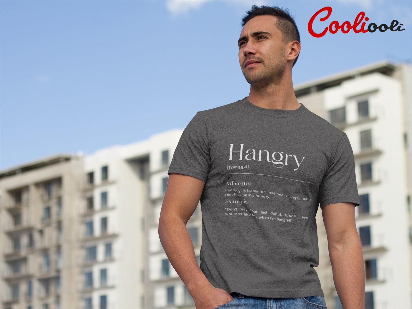 "Hangry" Dictionary Entry Humorous Tee - Cooliooli T-Shirt
