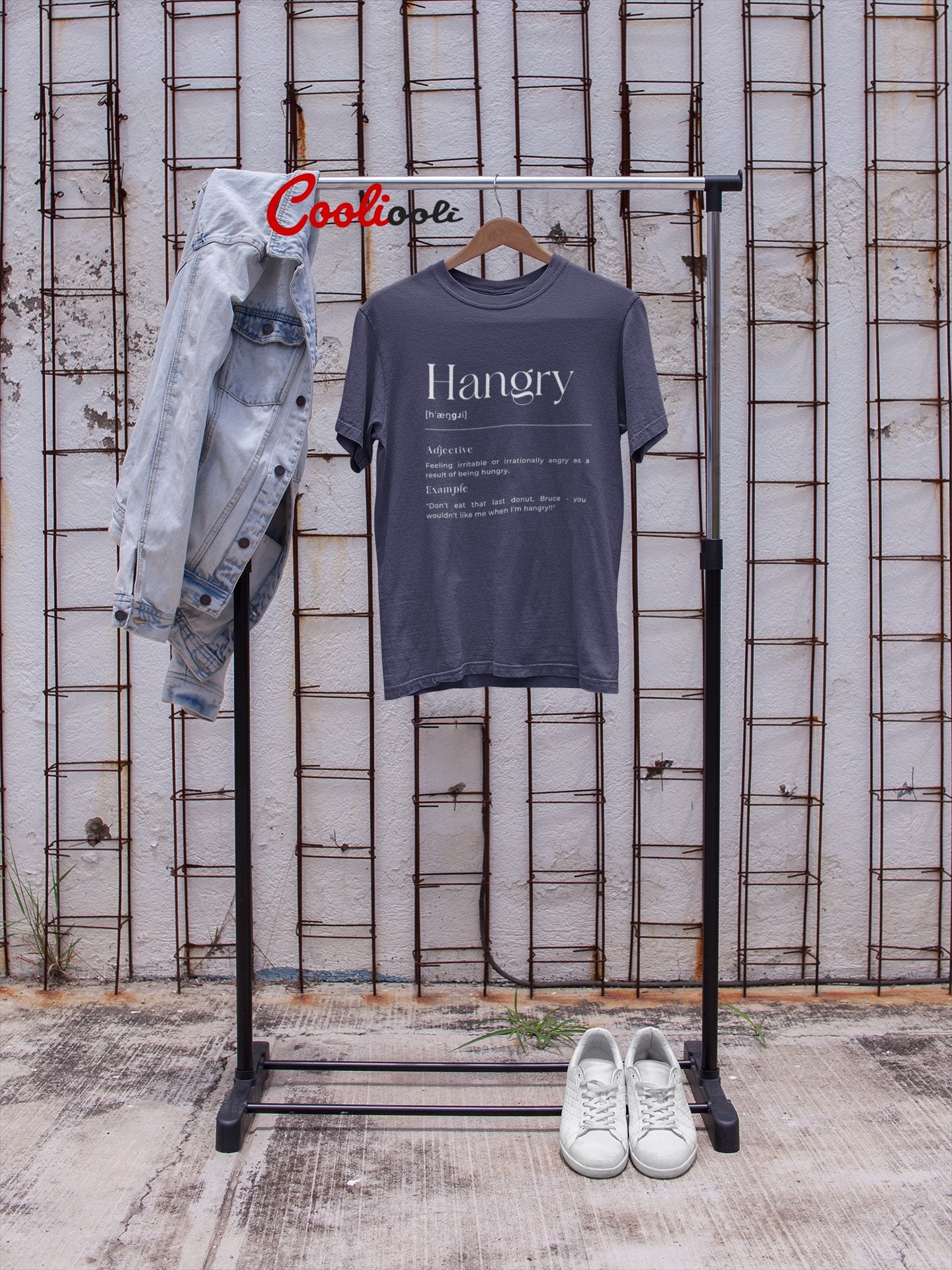 "Hangry" Dictionary Entry Humorous Tee - Cooliooli T-Shirt