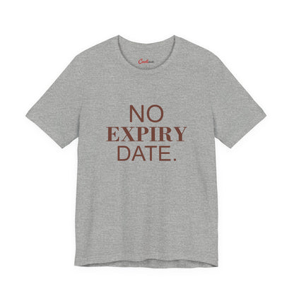 NO EXPIRY DATE. Bella+Canvas 3001 T-shirt — Athletic Heather, accurate supplier front flat lay