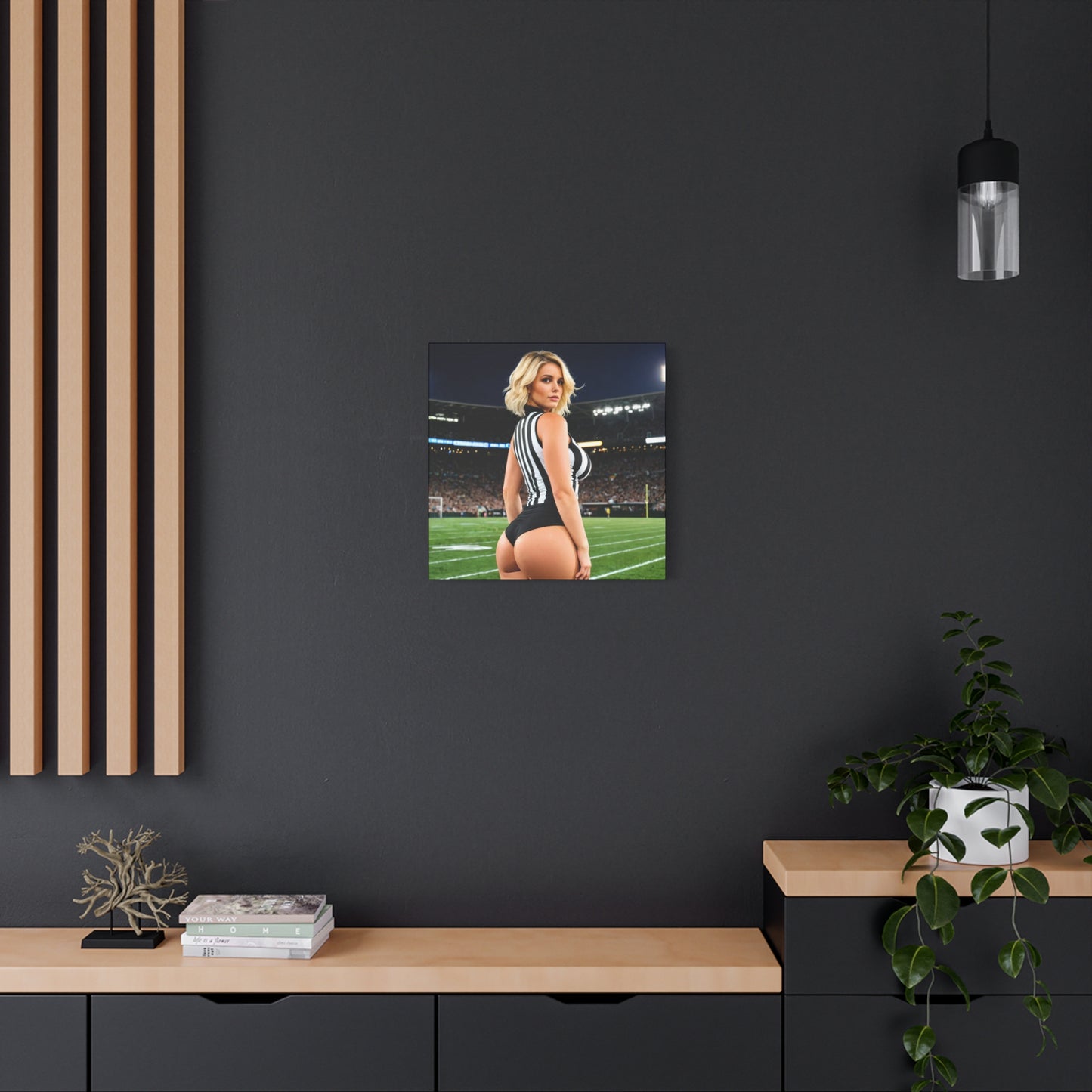 HayleyJane Cox NFL Umpire Field Photo