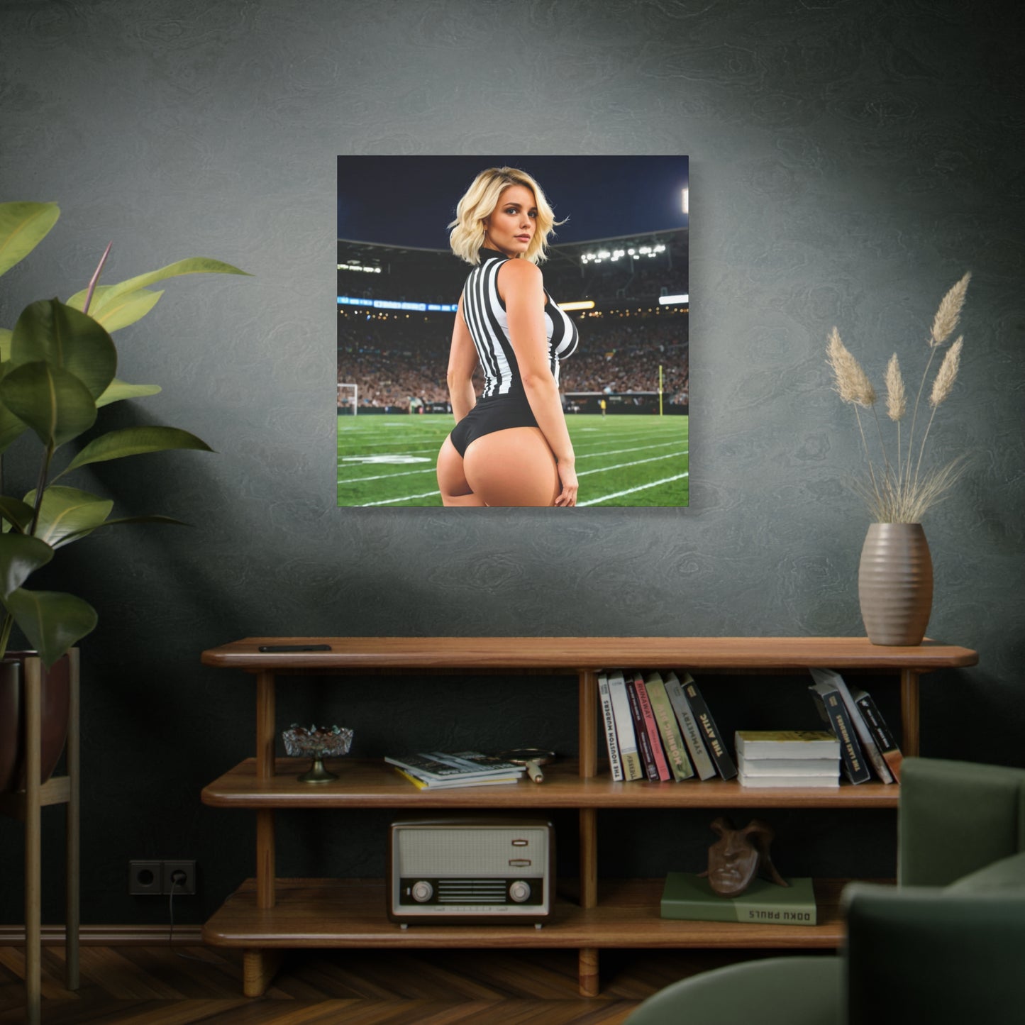 HayleyJane Cox NFL Umpire Field Photo