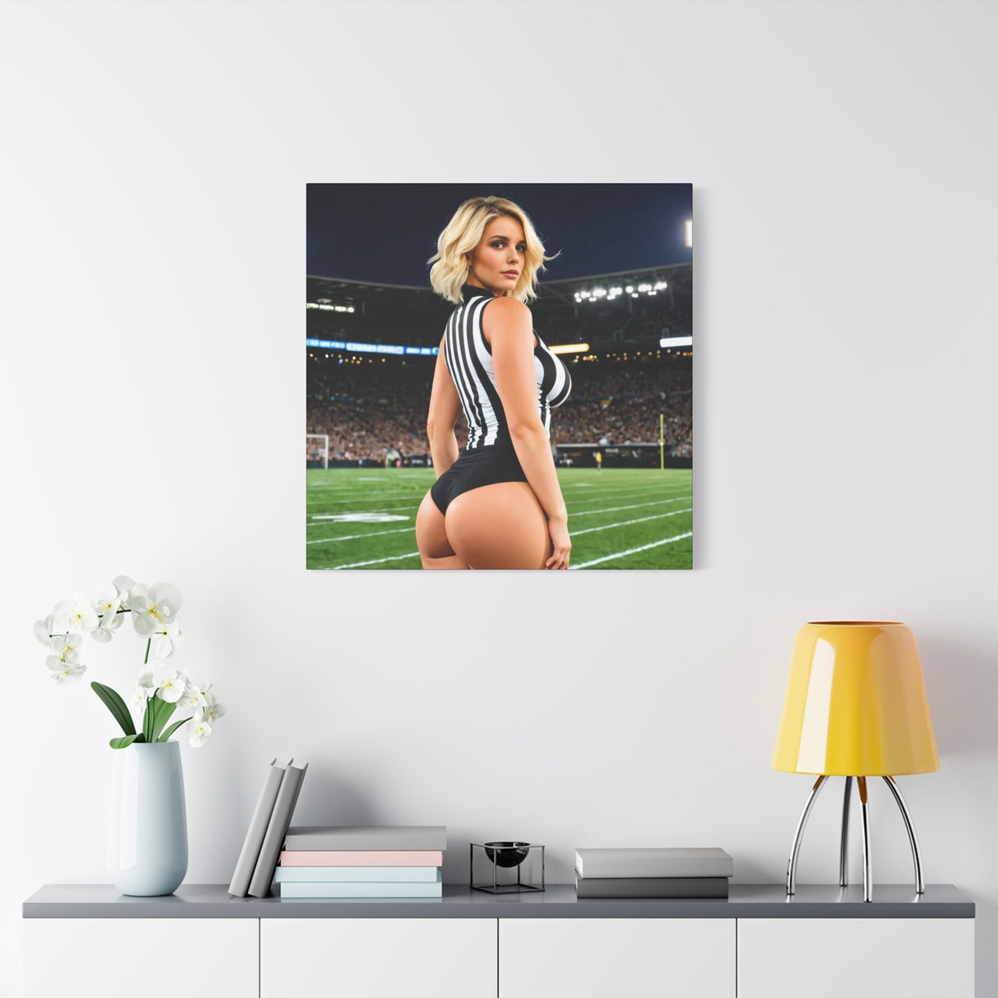 HayleyJane Cox NFL Umpire Field Photo