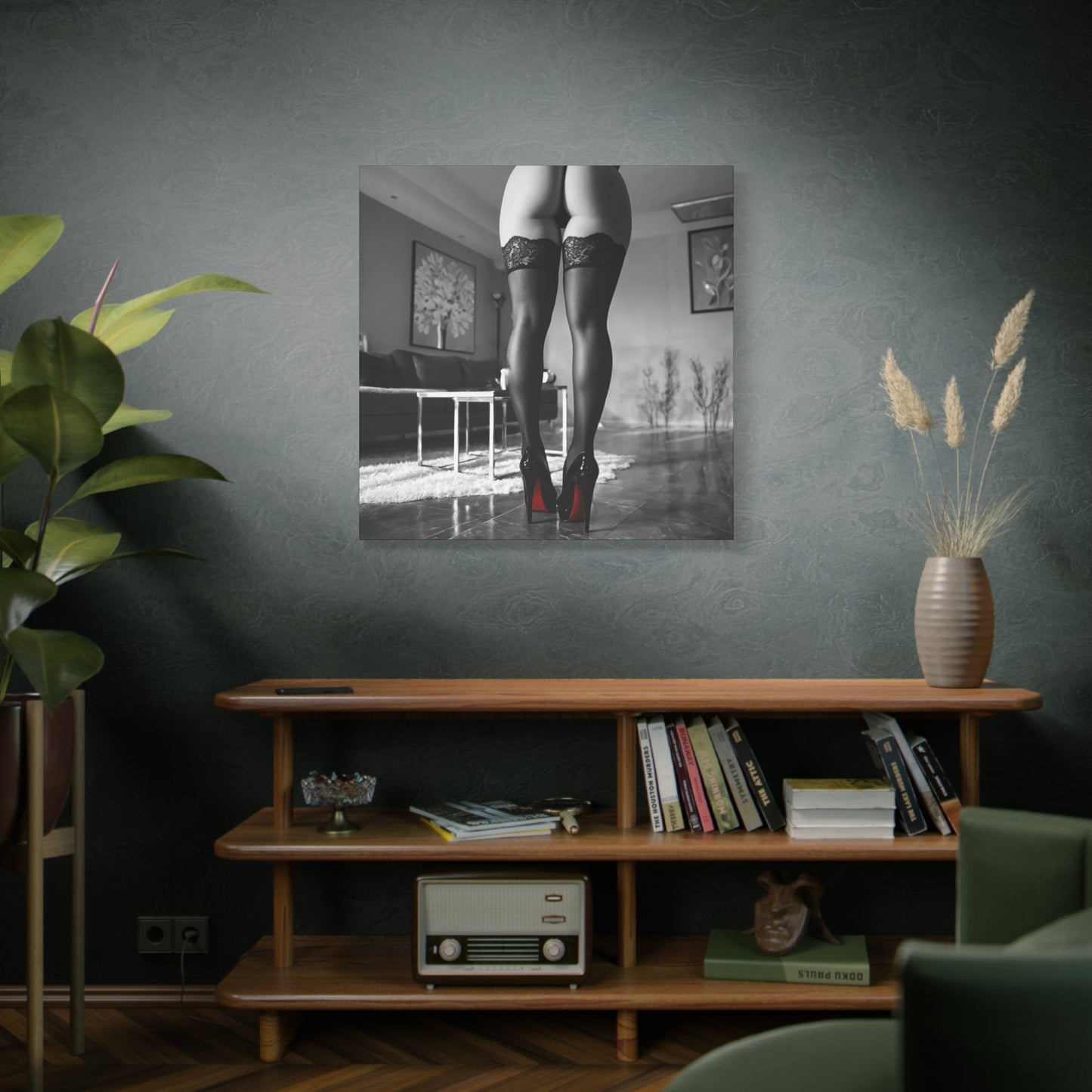 HayleyJane Cox in Louboutin Heels and Stockings
