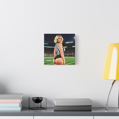 HayleyJane Cox NFL Umpire Field Photo