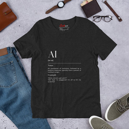"AI" Geordie Dialect Dictionary Tee