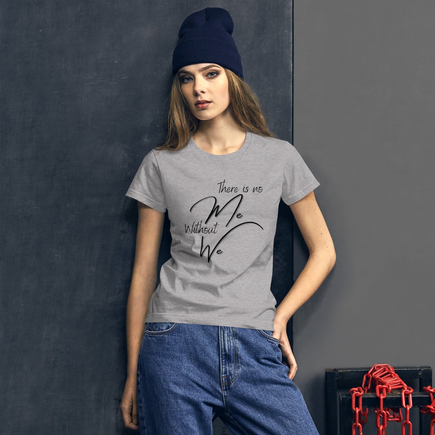 "There Is No Me Without We" Couples Tee