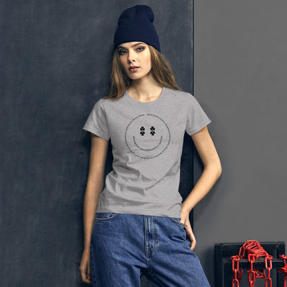 Lucky Clover Smiley St Patrick's Day Tee