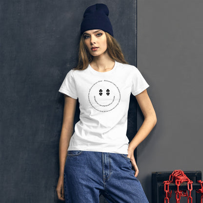 Lucky Clover Smiley St Patrick's Day Tee