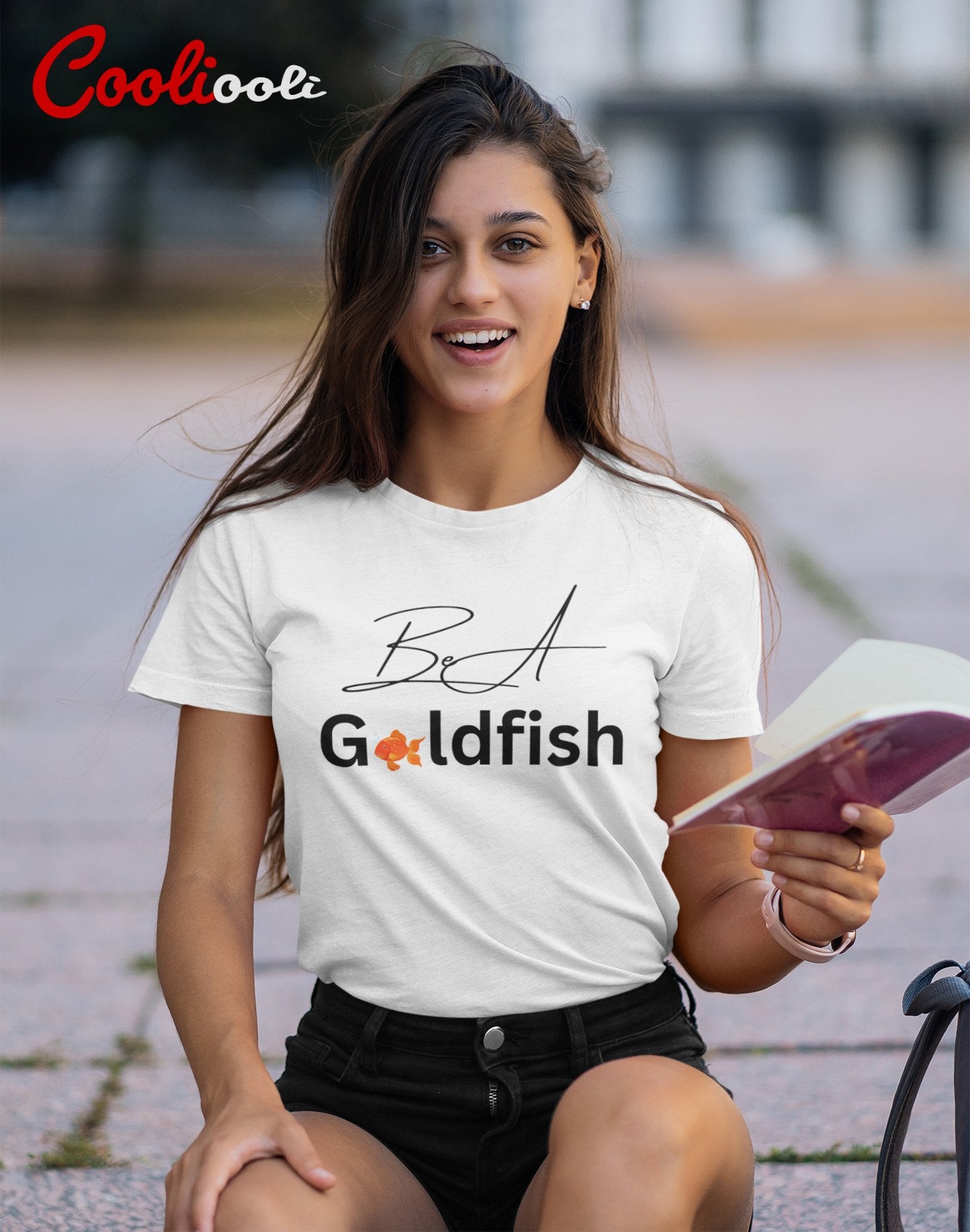 "Be A Goldfish" Ted Lasso Tee - Cooliooli T-Shirt