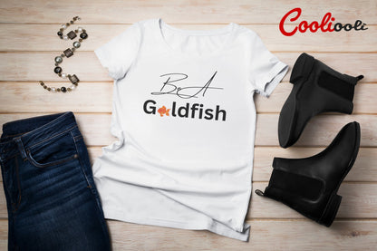 "Be A Goldfish" Ted Lasso Tee - Cooliooli T-Shirt