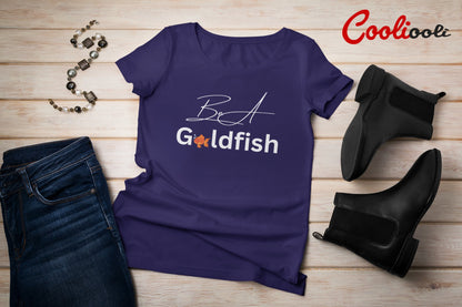 "Be A Goldfish" Ted Lasso Tee - Cooliooli T-Shirt