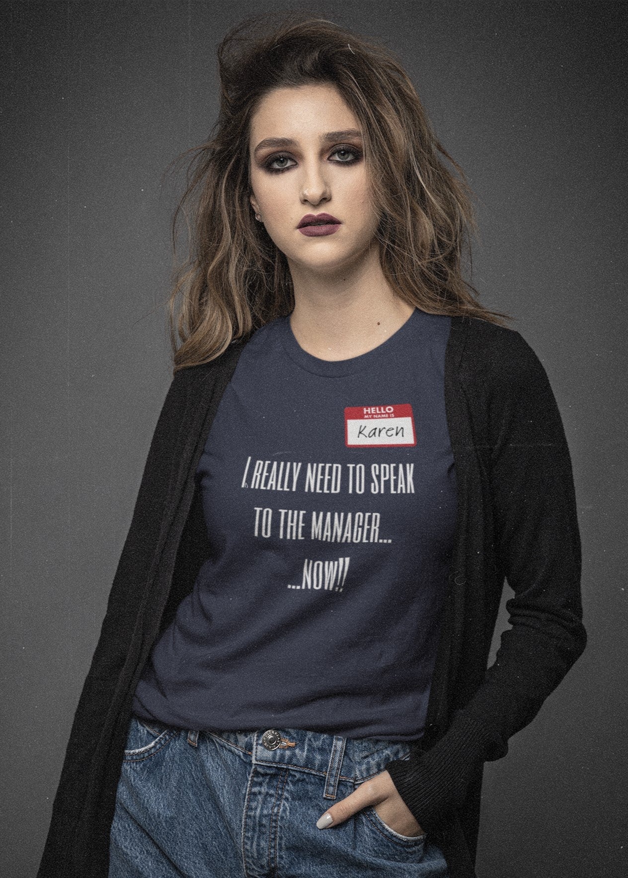 Don't Be A Karen Humorous Tee - Cooliooli T-Shirt