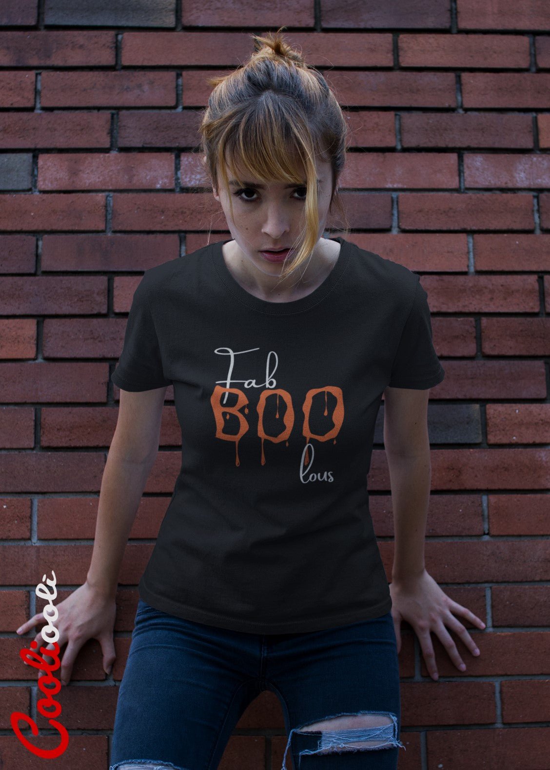 Fab-BOO-lous Statement Halloween Tee - Cooliooli T-Shirt