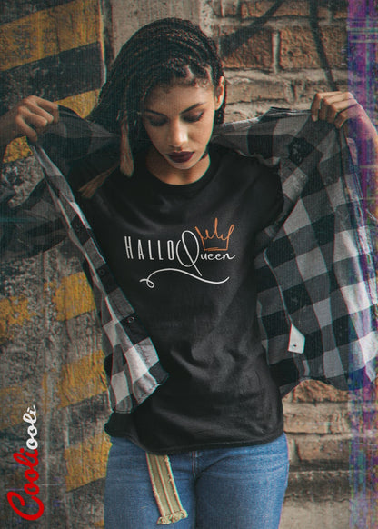 HalloQueen Halloween Graphic Tee - Cooliooli T-Shirt