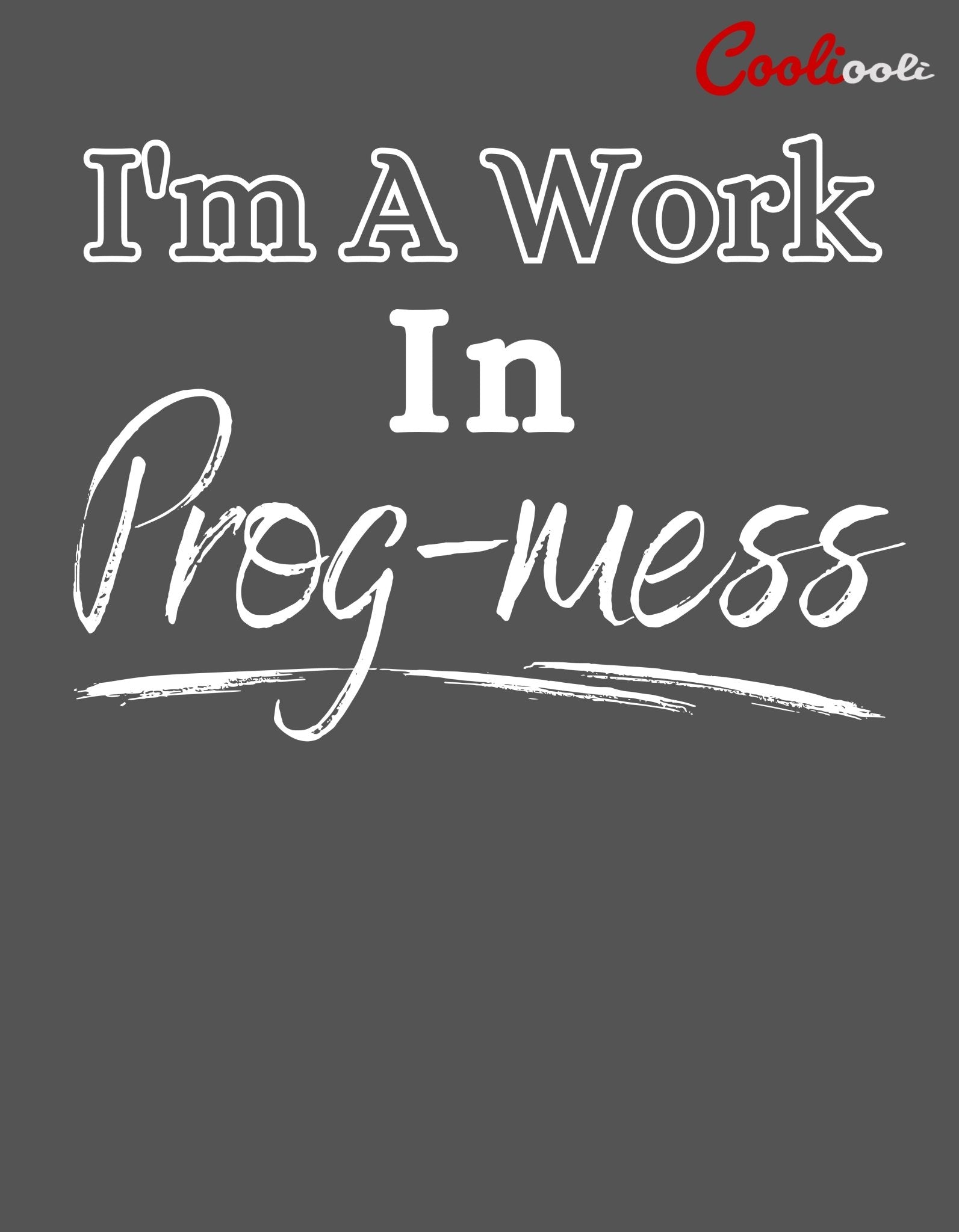 "I'm A Work In Progmess" Ted Lasso Tee - Cooliooli T-Shirt