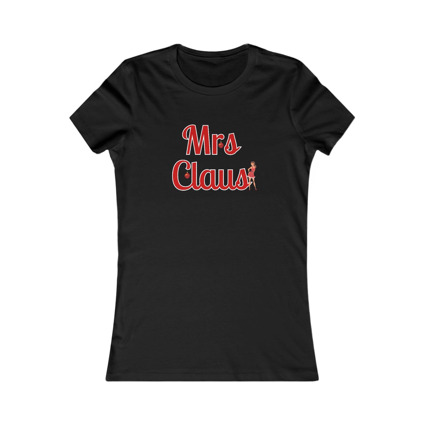 Mrs Claus Christmas Tee - Cooliooli T-Shirt