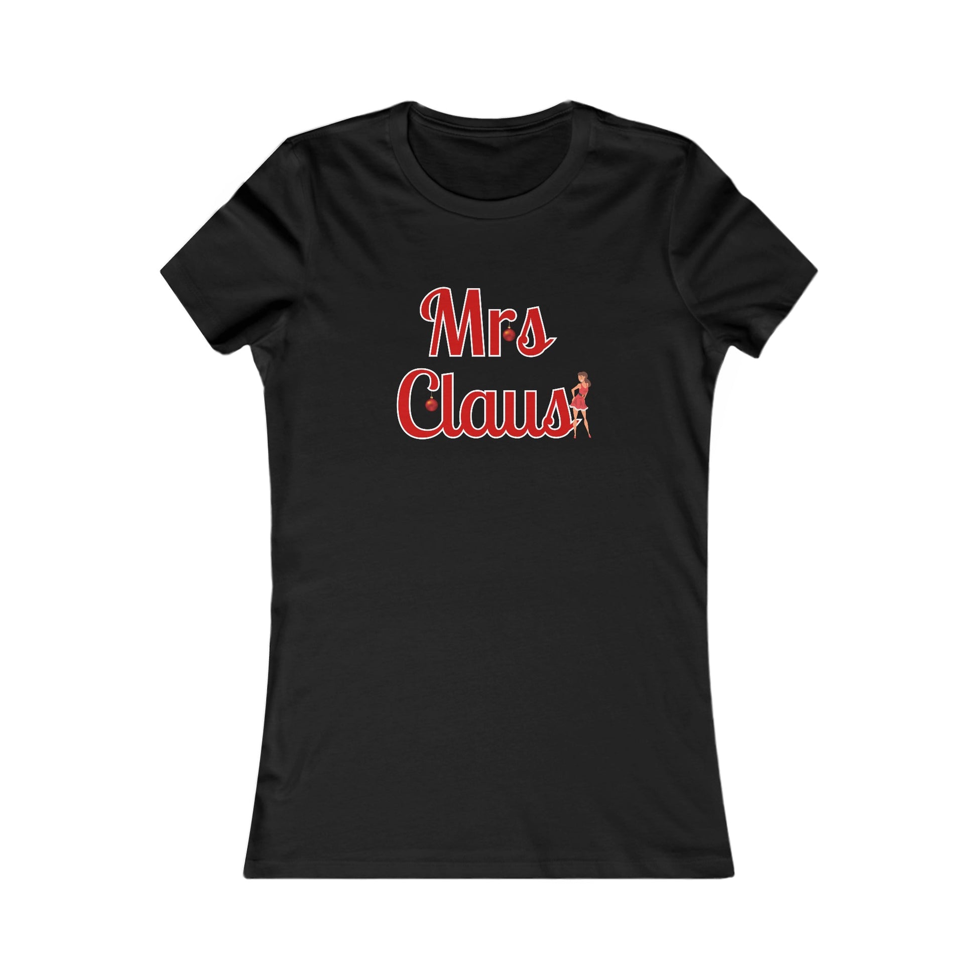 Mrs Claus Christmas Tee - Cooliooli T-Shirt