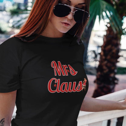 Mrs Claus Christmas Tee - Cooliooli T-Shirt