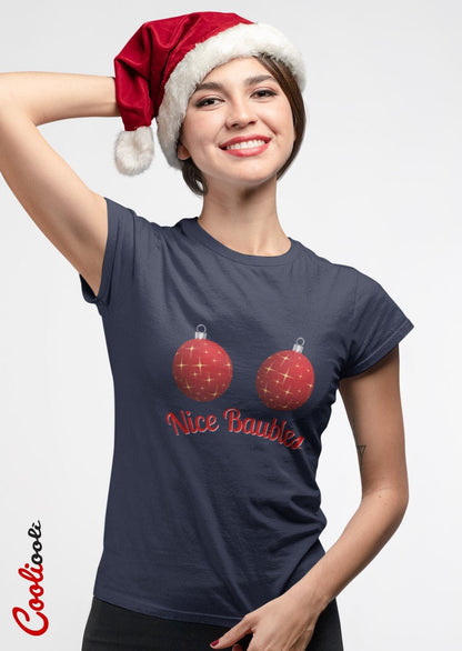 Nice Baubles - Holidays Tee - Cooliooli T-Shirt