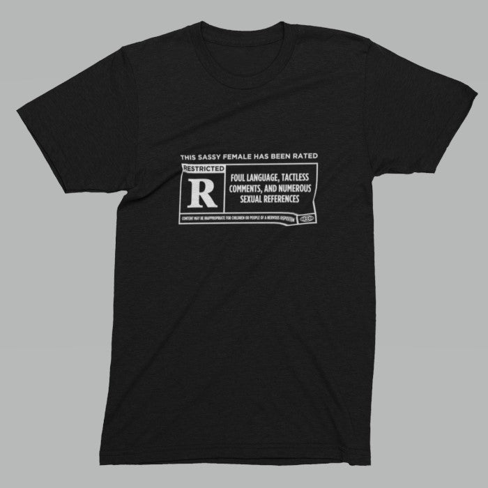 R Rated Women's Humorous Tee – Cooliooli
