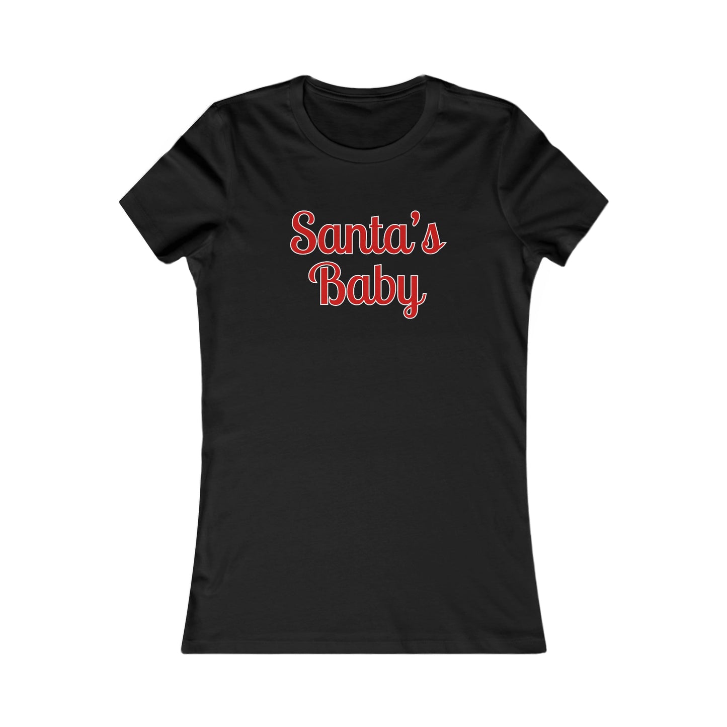 Santa's Baby Festive Tee - Cooliooli T-Shirt