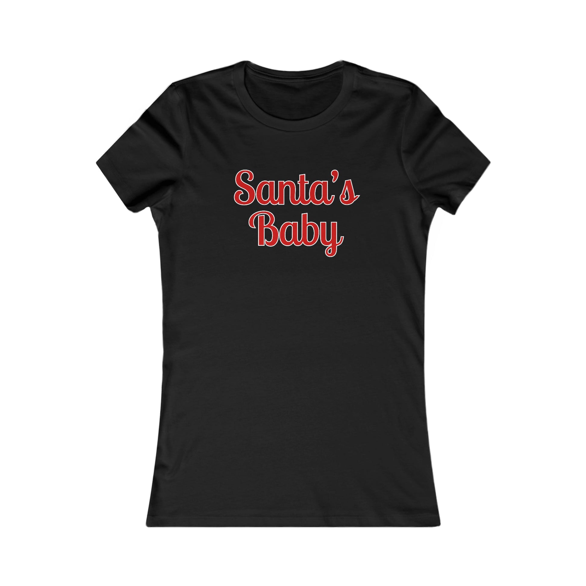 Santa's Baby Festive Tee - Cooliooli T-Shirt