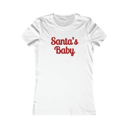 Santa's Baby Festive Tee - Cooliooli T-Shirt