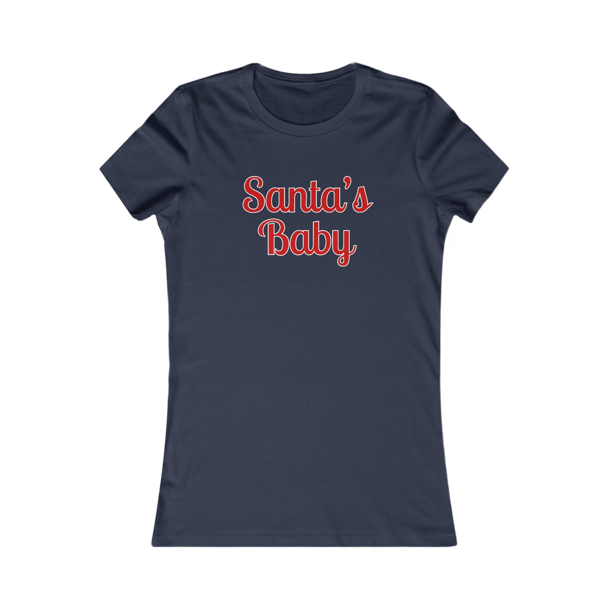 Santa's Baby Festive Tee - Cooliooli T-Shirt