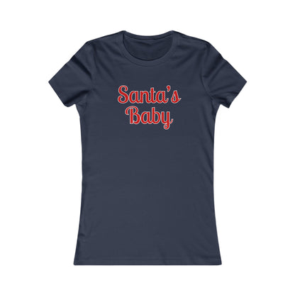 Santa's Baby Festive Tee - Cooliooli T-Shirt