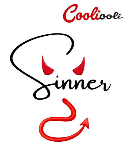 Sinner Confessional Tee - Cooliooli T-Shirt