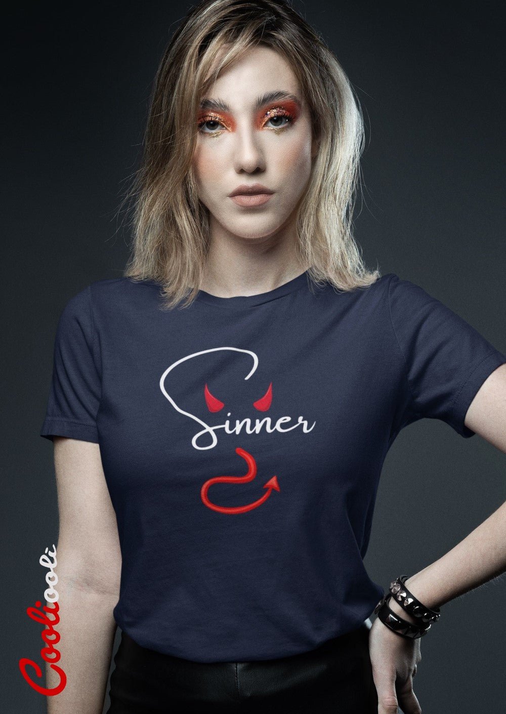 Sinner Confessional Tee - Cooliooli T-Shirt