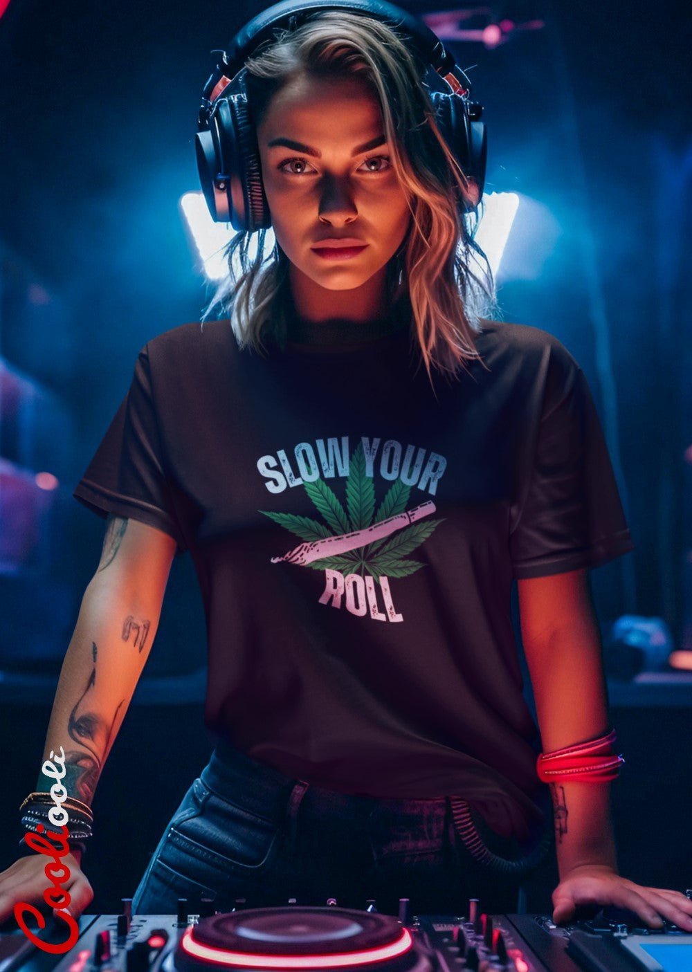 Slow Your Roll Chill-Out Tee - Cooliooli T-Shirt