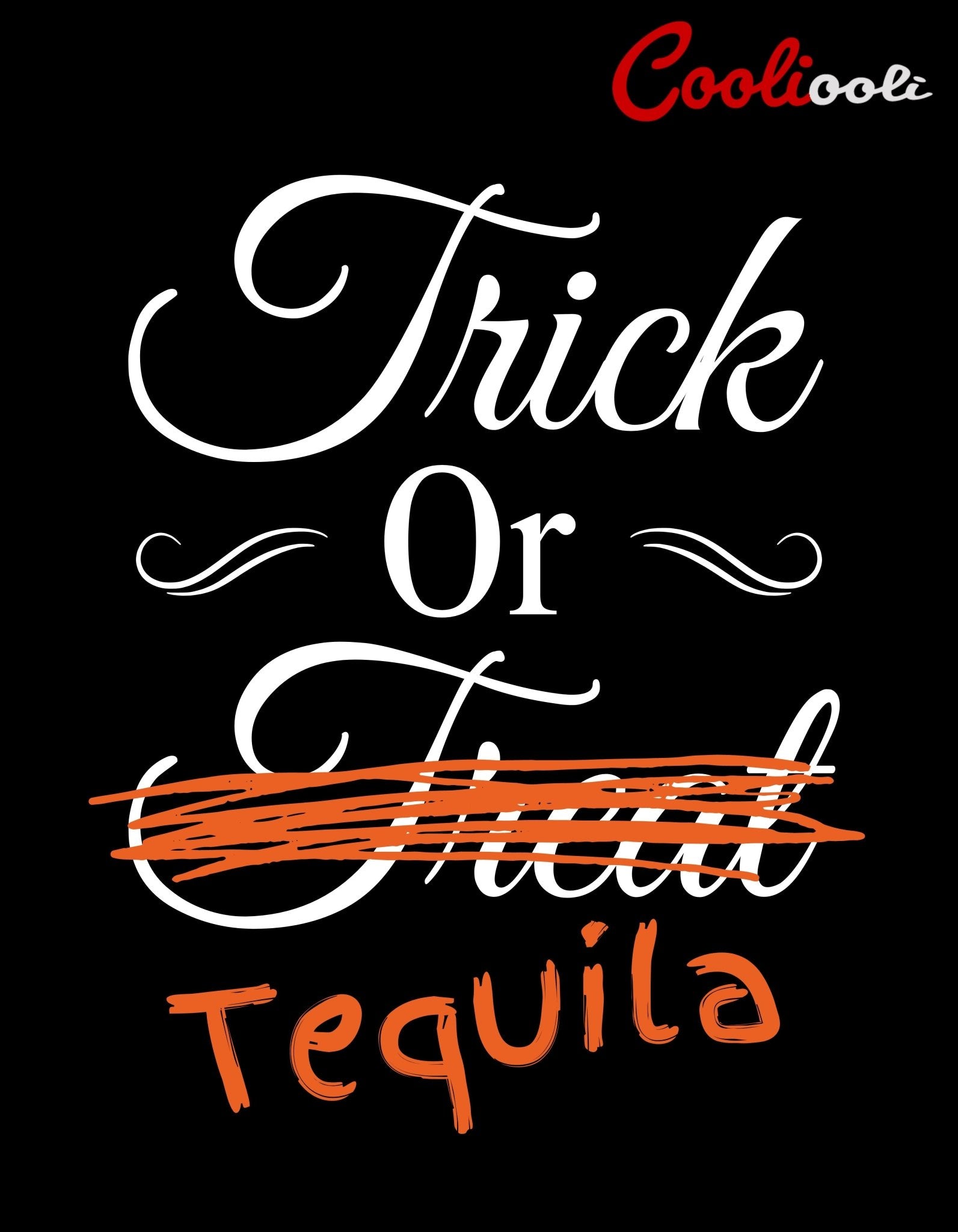 Trick Or Tequila Tee - Cooliooli T-Shirt