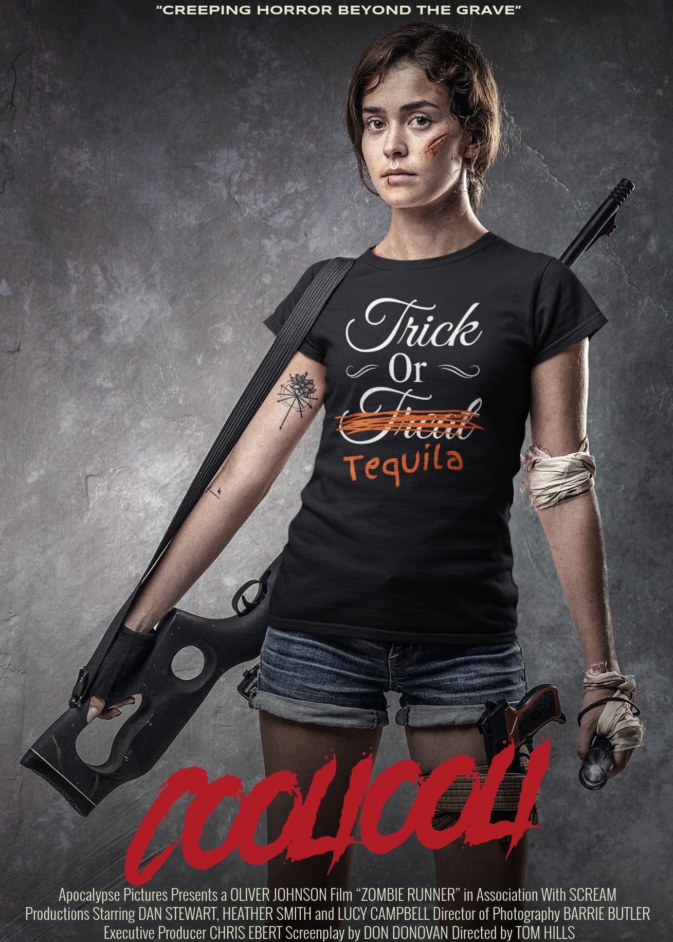 Trick Or Tequila Tee - Cooliooli T-Shirt