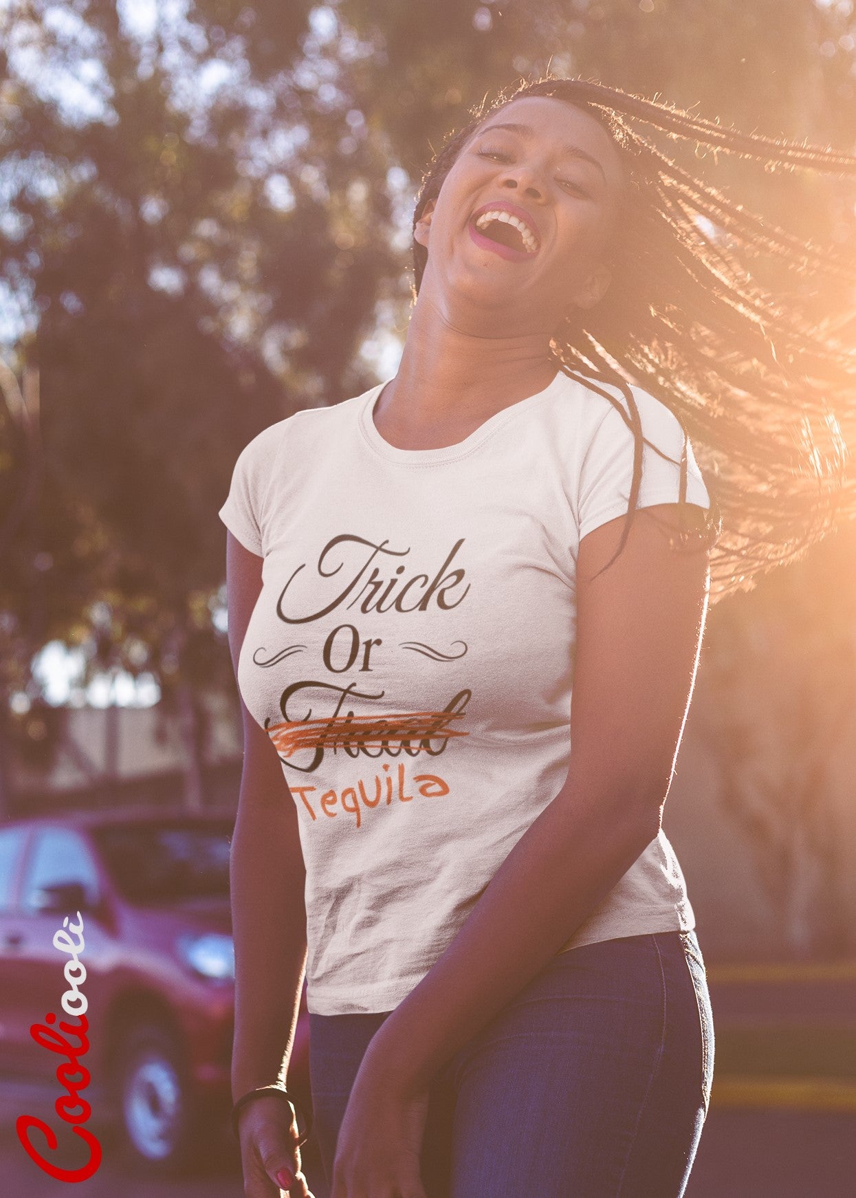 Trick Or Tequila Tee - Cooliooli T-Shirt